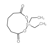 diethyltin; hexanedioic acid structure