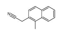 2-(1-methylnaphthalen-2-yl)acetonitrile Structure