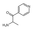 2-amino-1-pyridin-4-ylpropan-1-one Structure