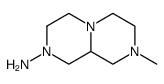 2H-Pyrazino[1,2-a]pyrazin-2-amine,octahydro-8-methyl-(9CI)结构式