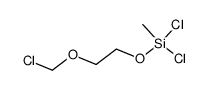 Dichlor-<2-chlormethoxy-ethoxy>-methyl-silan结构式