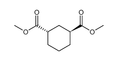 dimethyl cyclohexane-trans-1,3-dicarboxylate结构式