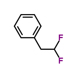 (2,2-Difluoroethyl)benzene Structure