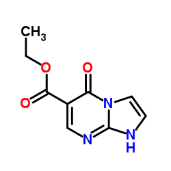 5-oxo-5,8-dihydro-imidazo[1,2-a]pyrimidine-6-carboxylic acid ethyl ester结构式