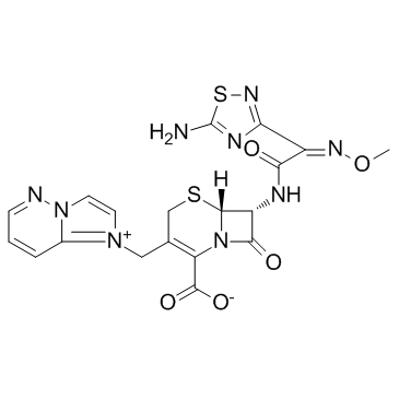 头孢唑兰结构式