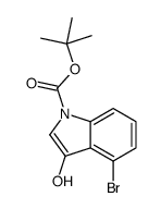 Indoxyl,4-bromo- Structure