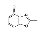 Oxazolo[4,5-b]pyridine, 2-methyl-, 4-oxide (9CI)结构式