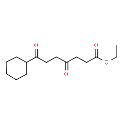 ETHYL7-CYCLOHEXYL-4,7-DIOXOHEPTANOATE Structure