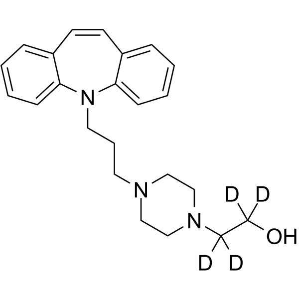 Opipramol-d4 Structure