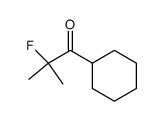 1-Propanone, 1-cyclohexyl-2-fluoro-2-methyl- (9CI)结构式