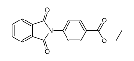 ethyl 4-(1,3-dioxoisoindol-2-yl)benzoate结构式