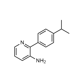 2-(4-异丙基苯基)吡啶-3-胺图片