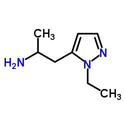 1-(1-Ethyl-1H-pyrazol-5-yl)-2-propanamine Structure