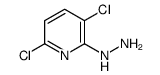 (3,6-dichloropyridin-2-yl)hydrazine结构式