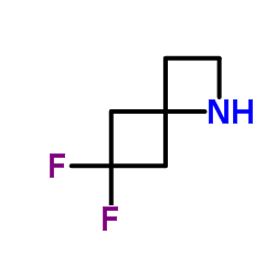 6,6-Difluoro-1-azaspiro[3.3]heptane structure