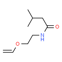 Butanamide,N-[2-(ethenyloxy)ethyl]-3-methyl- structure