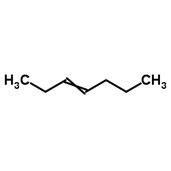 3-Heptene Structure