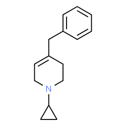 4-Benzyl-1-cyclopropyl-1,2,3,6-tetrahydropyridine Structure