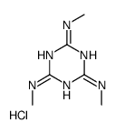 2-N,4-N,6-N-trimethyl-1,3,5-triazine-2,4,6-triamine,hydrochloride结构式