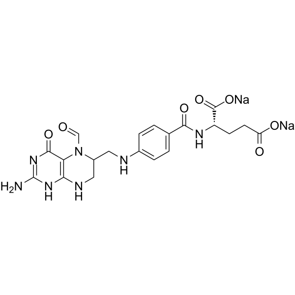 亚叶酸二钠盐结构式