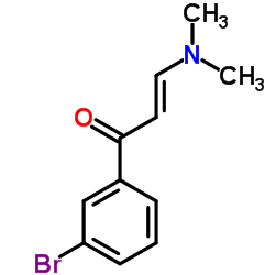 3-dimethylamino-1-(3-bromo-phenyl)-2-propen-1-one Structure