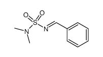 N,N-(dimethylsulfamoyl)benzaldimine Structure