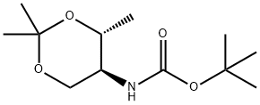 n-boc-d-allothreoninal acetonide Structure