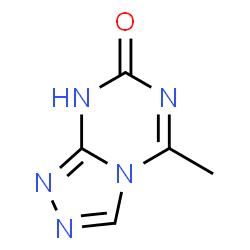 1,2,4-Triazolo[4,3-a][1,3,5]triazin-7(1H)-one,5-methyl-(9CI)结构式