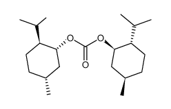 bis[(1R)-menthyl] carbonate结构式