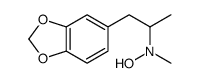 N-[1-(1,3-benzodioxol-5-yl)propan-2-yl]-N-methylhydroxylamine Structure