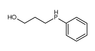 (3-Hydroxypropyl)-phenylphosphan结构式