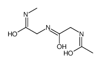 2-acetamido-N-[2-(methylamino)-2-oxoethyl]acetamide Structure