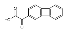 biphenylene-2-glyoxylic acid结构式