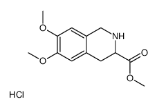 6,7-二甲氧基-1,2,3,4-四氢异喹啉-3-羧酸甲酯盐酸盐图片