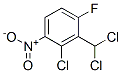 1-Fluoro-2-(dichloromethyl)-3-chloro-4-nitrobenzene结构式