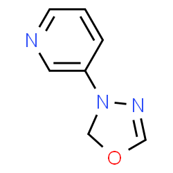 Pyridine, 3-(1,3,4-oxadiazol-3(2H)-yl)- (9CI) picture