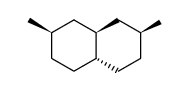 trans-3,9-dimethyl-trans-bicyclo[4.4.0]decane Structure