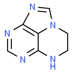 1H-Imidazo[4,5,1-de]pteridine,7,8-dihydro-(9CI) Structure