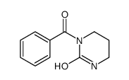 1-benzoyl-1,3-diazinan-2-one Structure