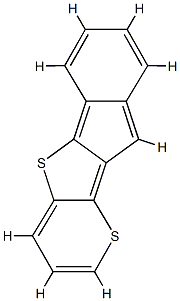 Indeno[2',1':4,5]thieno[3,2-b]thiopyran结构式