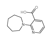 2-AZEPAN-1-YL-NICOTINIC ACID structure