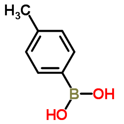 4-Tolylboronic acid structure