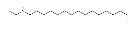 N-ethylhexadecan-1-amine Structure