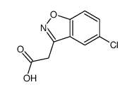 2-(5-chloro-1,2-benzoxazol-3-yl)acetic acid Structure