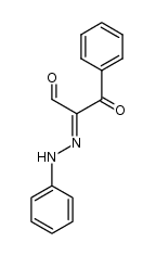 3-oxo-3-phenyl-2-(phenylhydrazono)propanal Structure