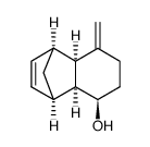 1,4-Methanonaphthalen-5-ol,1,4,4a,5,6,7,8,8a-octahydro-8-methylene-,(1S,4R,4aS,5R,8aR)-(9CI)结构式