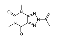 2-isopropenyl-4,6-dimethyl-2,4-dihydro-[1,2,3]triazolo[4,5-d]pyrimidine-5,7-dione Structure