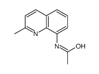 N-(2-methylquinolin-8-yl)acetamide结构式