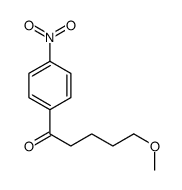 5-methoxy-1-(4-nitrophenyl)pentan-1-one Structure