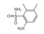 Benzenesulfonamide, 6-amino-2,3-dimethyl- (9CI)结构式